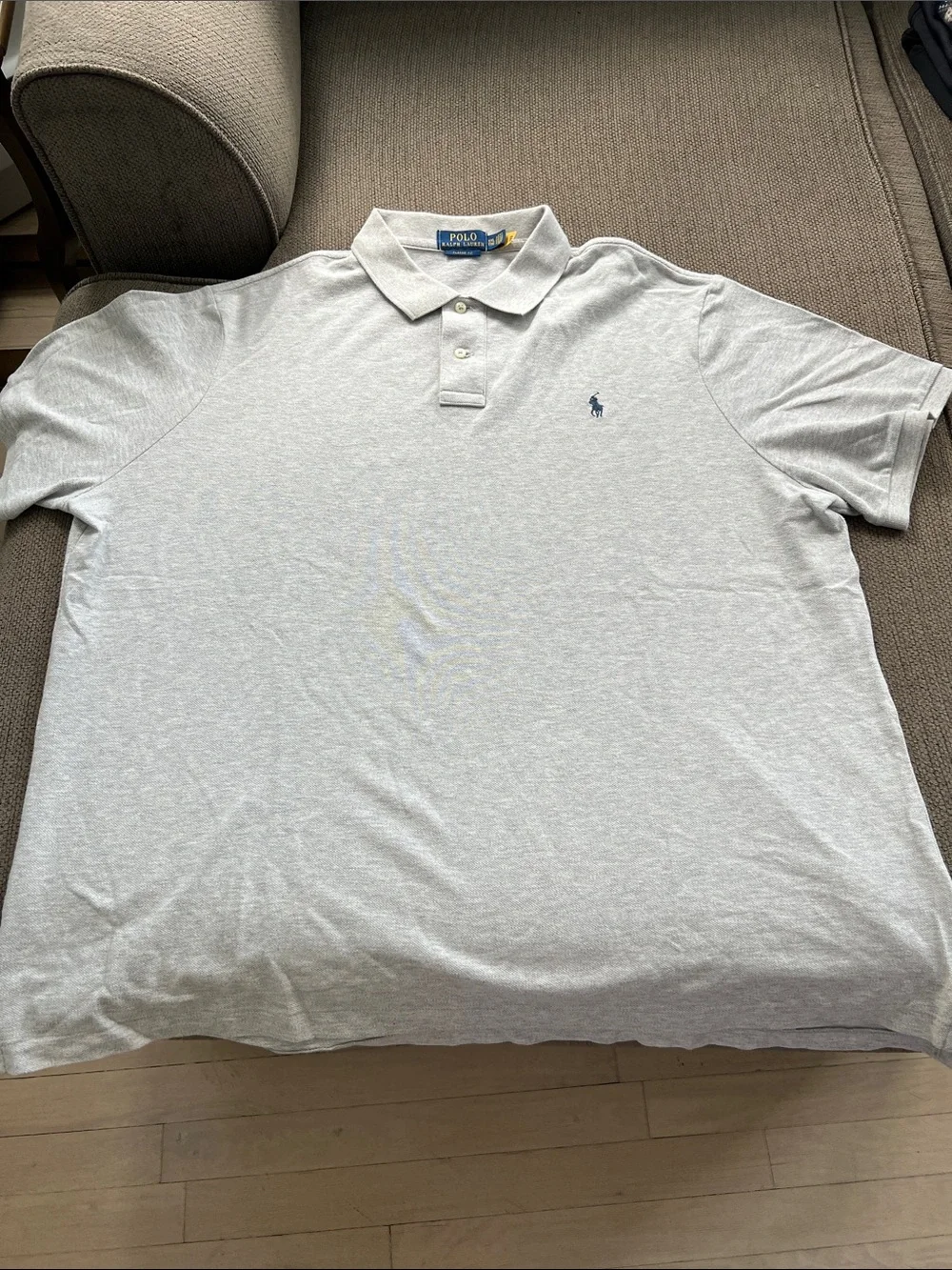 Polo by Ralph Lauren Light Grey Polo